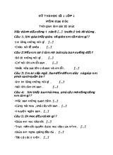 Đề kiểm tra học kì Đạo đức lớp 1